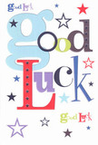 From the heart of South Croydon, this good luck card bursts with encouragement and charm-a kaleidoscope of fonts and rich, hopeful tones dancing across its white canvas. The words 'Good Luck' are arranged in oversized, pastel-blue letters entwined with deep reds, earthy moss greens, and the subtle mystery of purples, each character feeling as intentional as a florist choosing the perfect stem. Pops of navy, lilac, and bright lemony green infuse whimsical movement, while hand-drawn stars-ranging from bold constellations to faint twinkles-scatter like wishes drifting above Park Hill. The tactile delight of crisp, smooth cardstock brings a sense of quality only a local florist shop on Addington Road would provide. This is a card to press into someone's palm before a big step-perhaps a move, an exam at a Croydon school, or a new chapter beyond South Croydon's leafy streets. It radiates optimism, comfort, and sincere belief-echoing the everyday magic and steadfast encouragement found throughout our warm, welcoming neighbourhood.